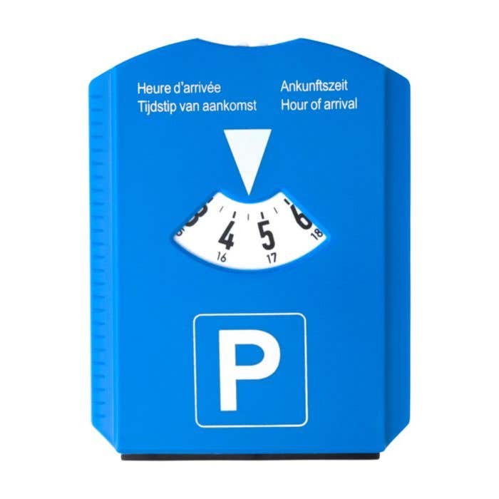 Disque de stationnement Parking NL | Grattoir à glace | Avec jetons de caddie