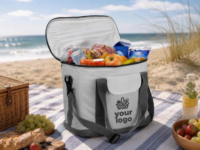 Sac isotherme Largos | 21,5 L | Bandoulière | Poche avant