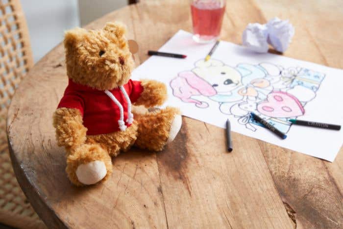 Ours en peluche Hoodie | Avec sweat à capuche
