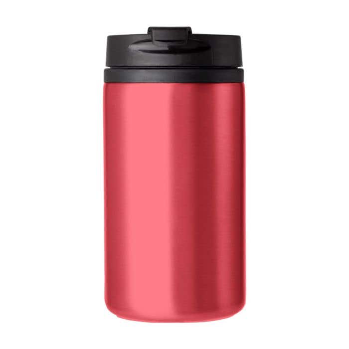 Mug de voyage Isodrink | 300 ml | Inox | Double paroi | Couvercle à clip