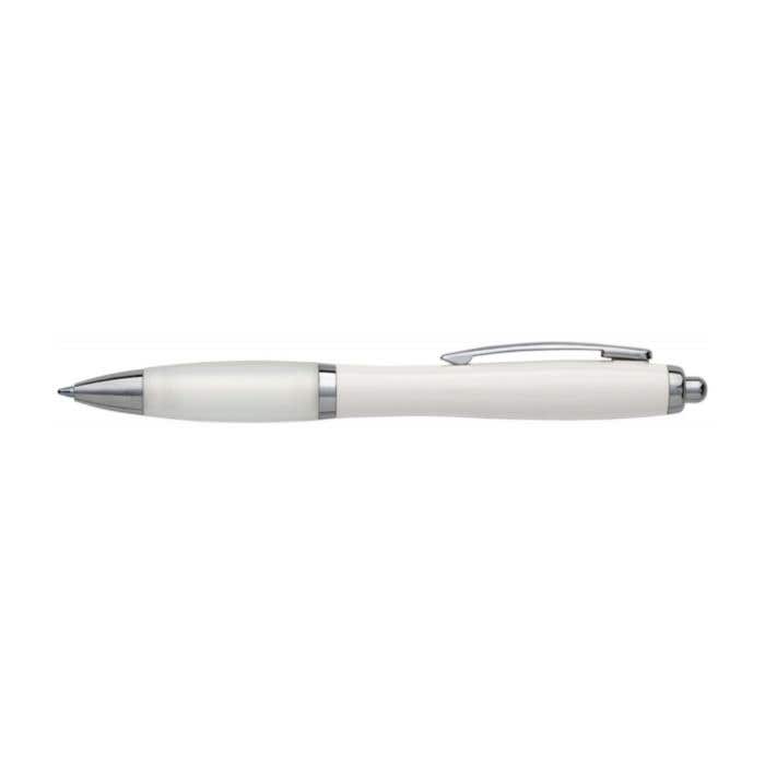 Stylo bille Cardiff Frosy | Recyclé | Grip souple | Détails métalliques