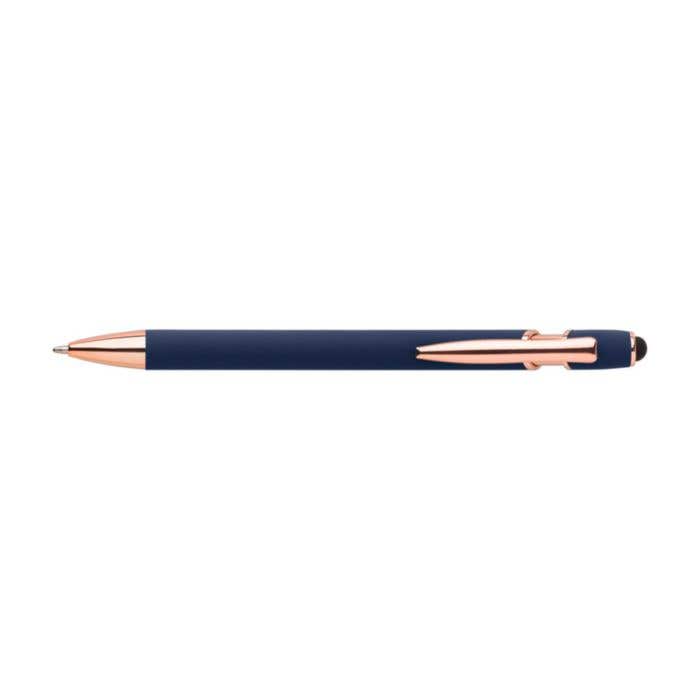 Stylo stylet Ruby Gold | Aluminium | Détails or rose