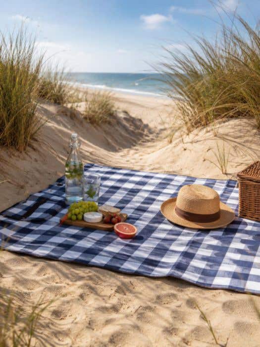 Couverture de pique-nique Vesper | Polaire | Recyclé | 150 g/m² | 150x120 cm