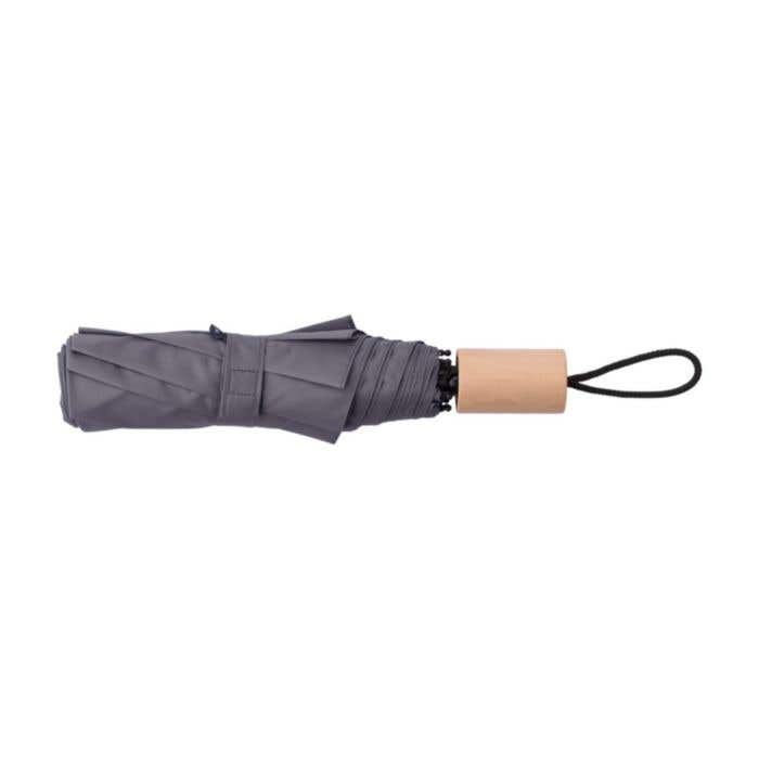 Parapluie Brooklyn | Ø 97 cm | Recyclé | Pliable | Poignée en bois