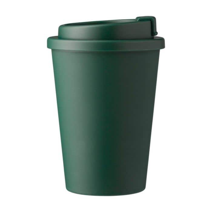 Mug de voyage Gabriela | 350 ml | Couvercle à clip | Monochrome