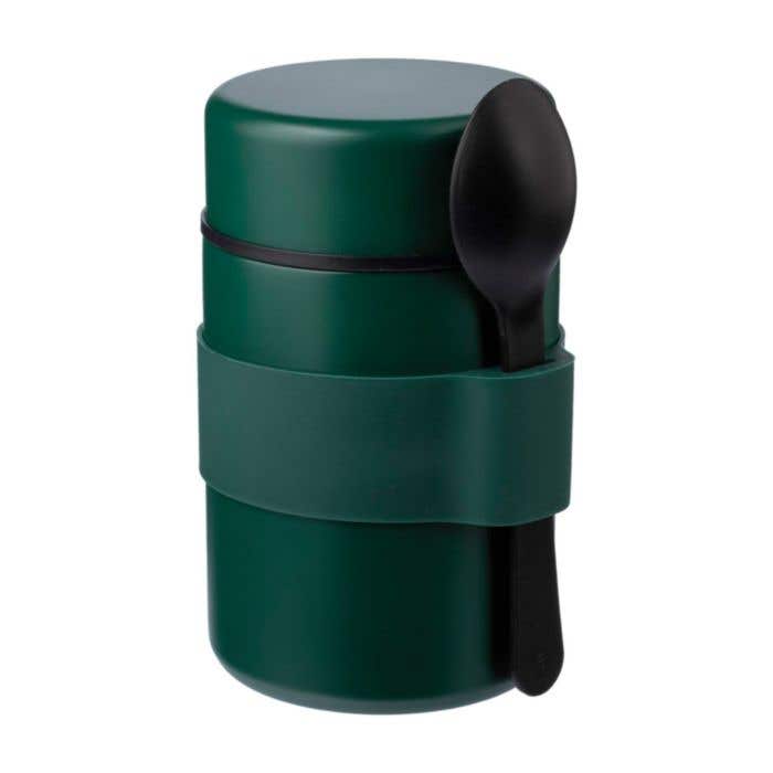 Pot à lunch Niko | 460 ml | Inox | Double paroi | Avec cuillère
