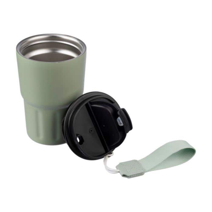 Mug de voyage Louisa | 320 ml | Inox | Double paroi | Dragonne