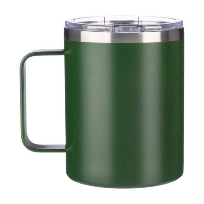 Mug de voyage Renate | 300 ml | Inox recyclé | Double paroi | Couvercle à clip