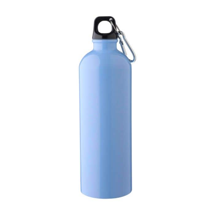 Gourde Emeric | 750 ml | Inox recyclé | Simple paroi | Mousqueton