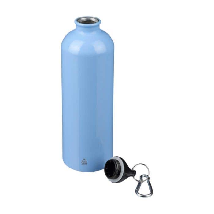 Gourde Emeric | 750 ml | Inox recyclé | Simple paroi | Mousqueton