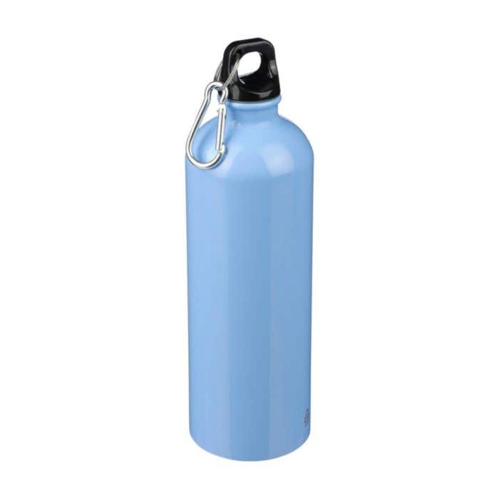 Gourde Emeric | 750 ml | Inox recyclé | Simple paroi | Mousqueton