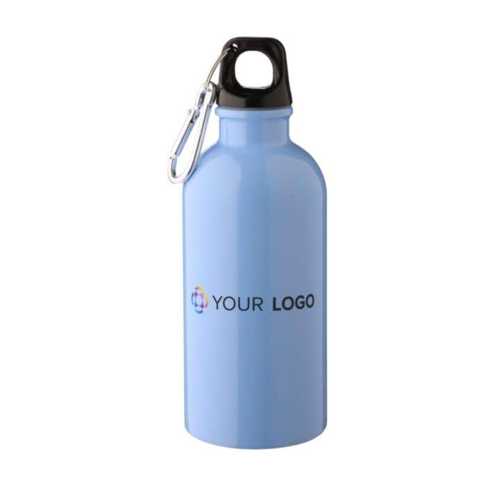 Gourde Sable | 400 ml | Inox recyclé | Simple paroi | Mousqueton