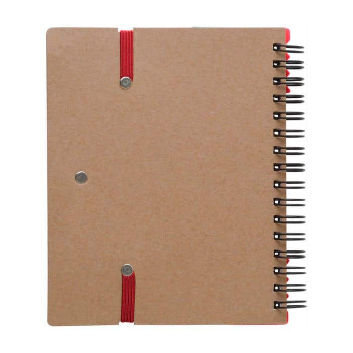 Carnet de notes Multiline | A5 | Papier FSC® | 60 pages | Ligné | Notes adhésives