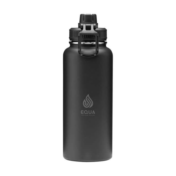Double Wall SS Vacuum Insulated Bottle with small and square handle