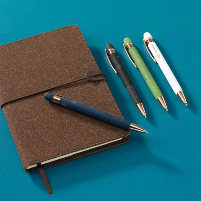 Stylo bille Lunox | Aluminium recyclé | Finition soft touch