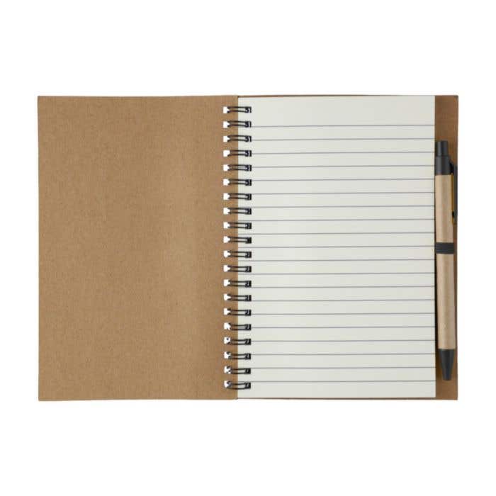Carnet de notes Greenscript | A5 | Papier FSC® | 60 pages | Ligné | Avec stylo