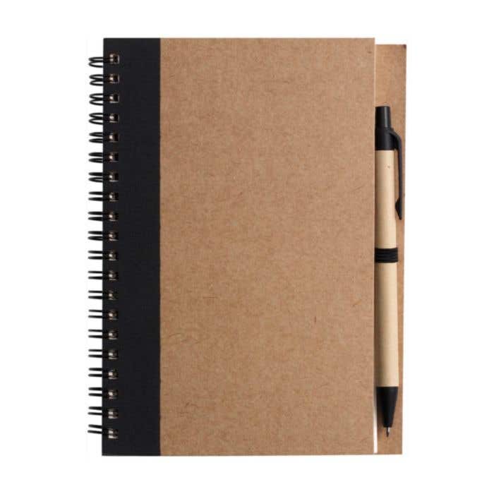 Carnet de notes Greenscript | A5 | Papier FSC® | 60 pages | Ligné | Avec stylo