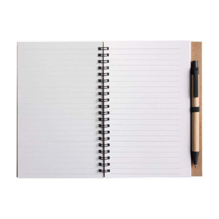 Carnet de notes Greenscript | A5 | Papier FSC® | 60 pages | Ligné | Avec stylo