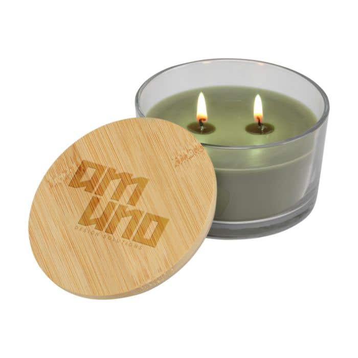 Bougie parfumée Wooosh Cocoon | Bambou | 40-50 heures de combustion