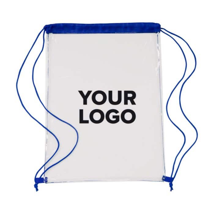 Sac à dos Duo-Clear | 5 L | Cordon de serrage | Transparent | Détails colorés