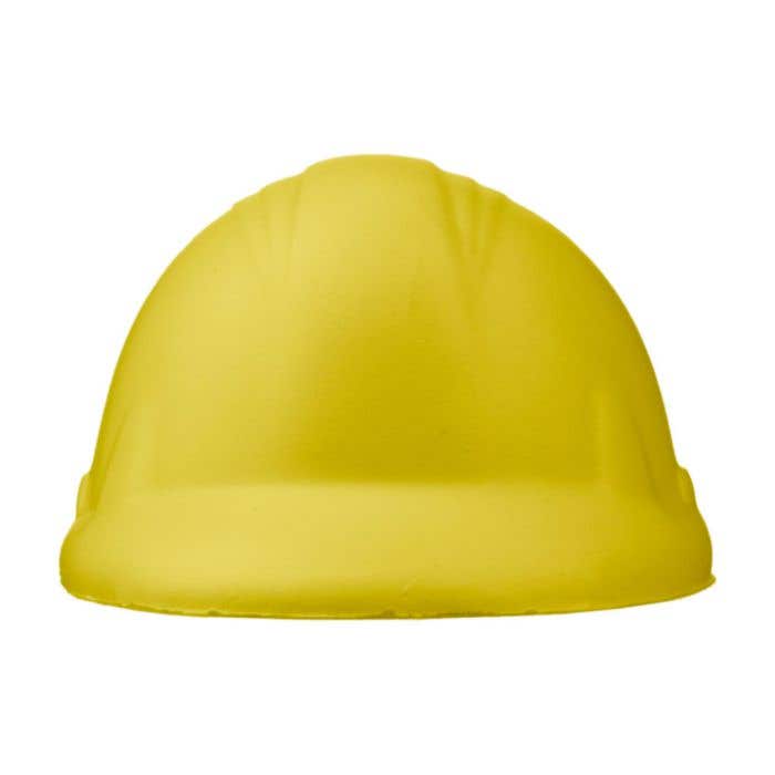 Balle anti-stress Philip | Forme de casque de chantier | 8,1 cm