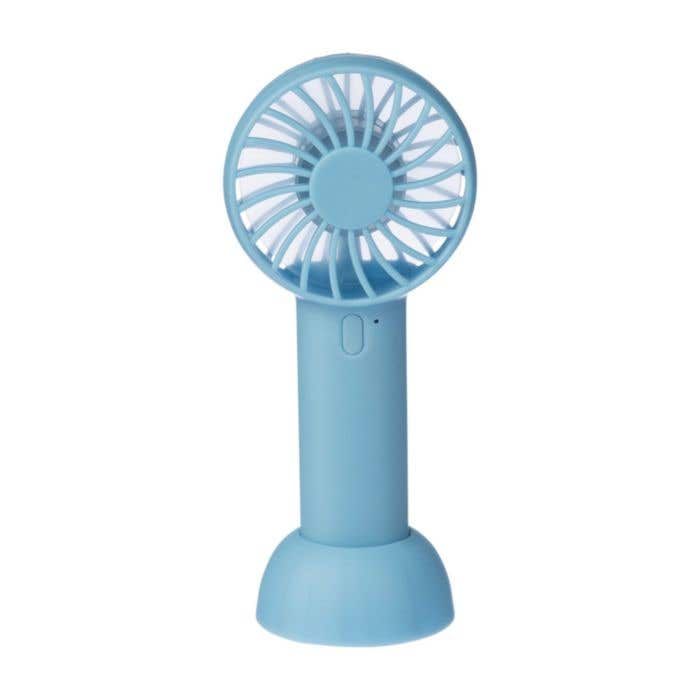 Ventilateur à main Oren | 600 mAh | Trois vitesses | Avec support