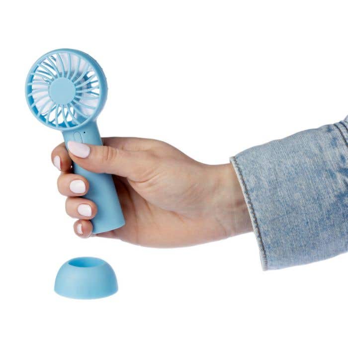 Ventilateur à main Oren | 600 mAh | Trois vitesses | Avec support