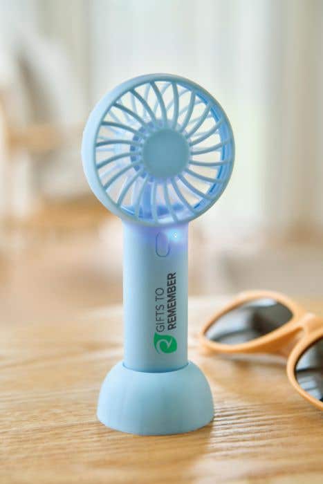 Ventilateur à main Oren | 600 mAh | Trois vitesses | Avec support