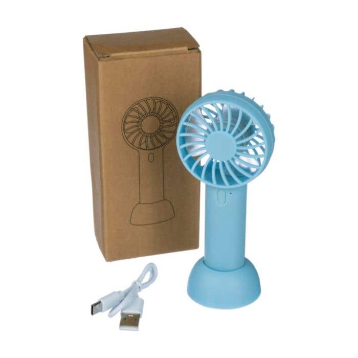 Ventilateur à main Oren | 600 mAh | Trois vitesses | Avec support