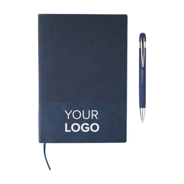 Set carnet de notes Tarek | A5 | Papier FSC® | 100 pages | Avec stylo