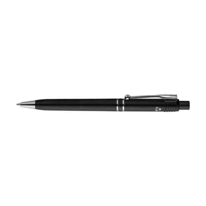 Stylo bille Stilolinea Raja Chrome | Encre bleue | Recyclé