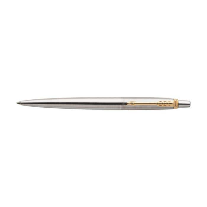 Stylo bille Parker Jotter | Encre bleue | Acier inoxydable recyclé