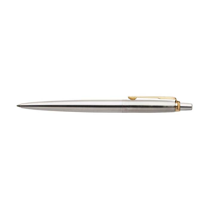 Stylo bille Parker Jotter | Encre bleue | Acier inoxydable recyclé