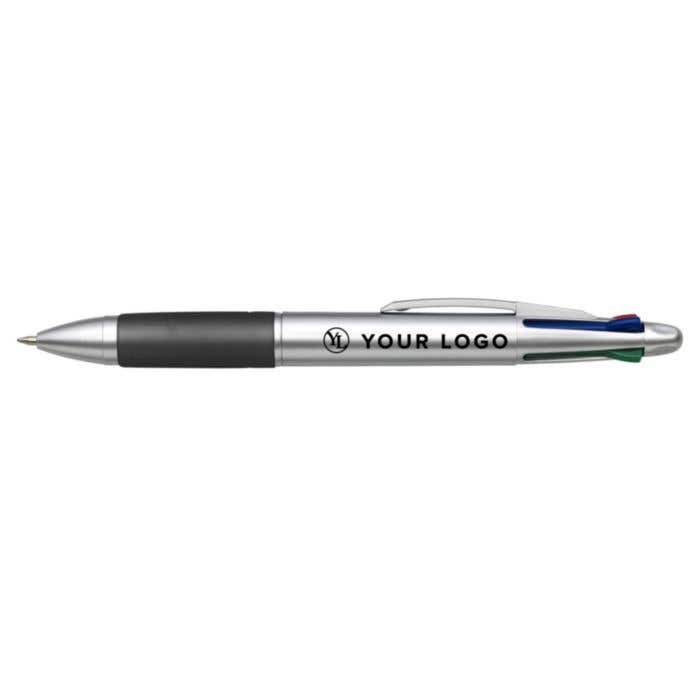 Stylo Quadro | 4 couleurs | Finition caoutchoutée