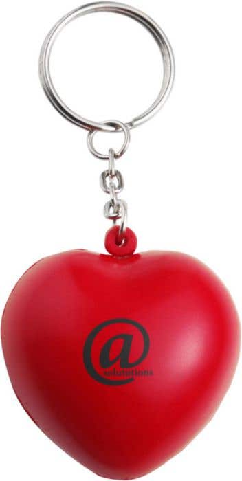 Porte-clés anti-stress Coeur