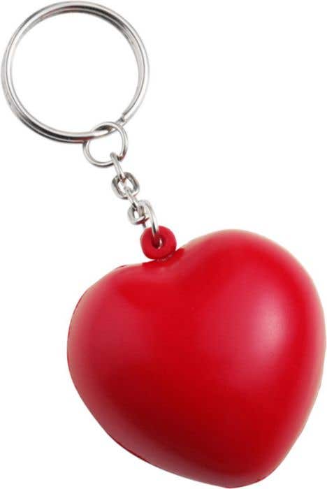 Porte-clés anti-stress Coeur