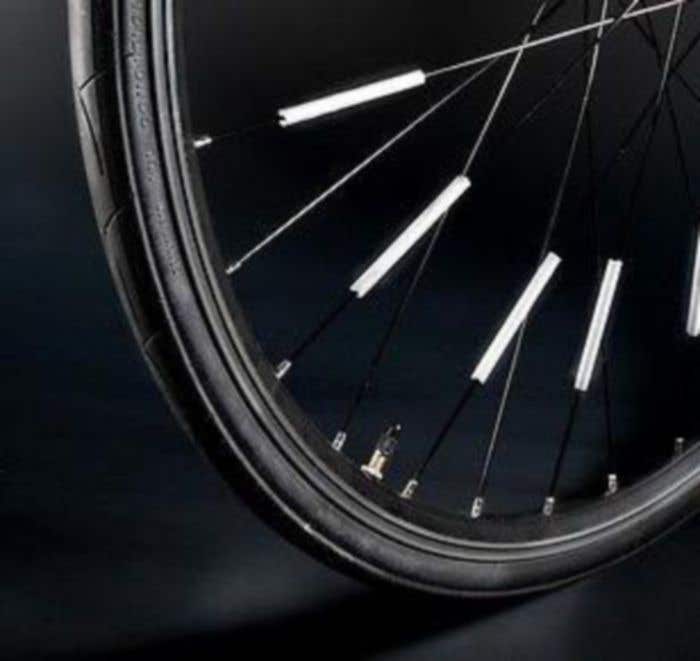 Réflecteurs de rayons Bikereflect | 10 pièces