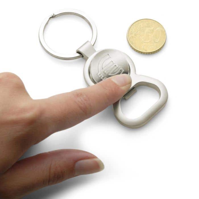 Porte-clés / décapsuleur Money