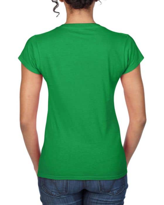 T-shirt Soft Style V-neck (femmes)