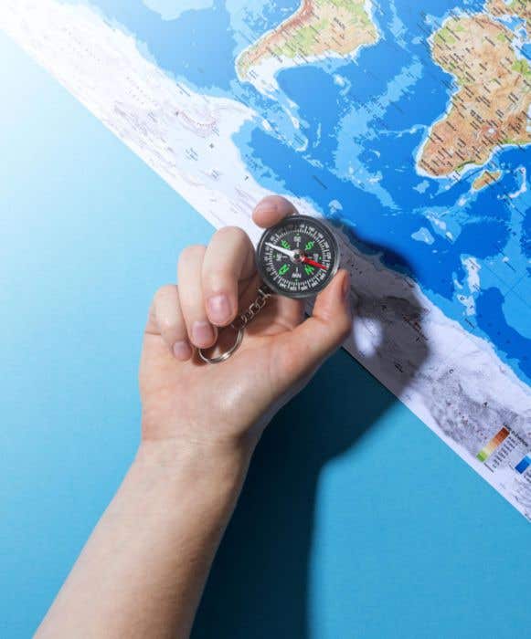 Porte-clés Compass