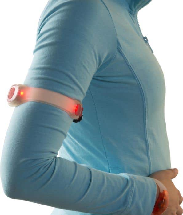 Brassard de sécurité Lightrun | Silicone | 2 LED | Réfléchissant