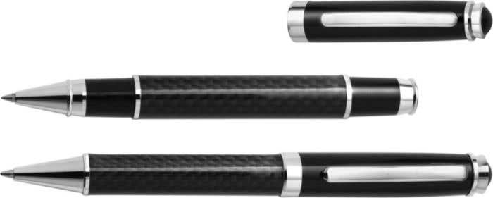 Parure d'écriture Corporate | 2 pièces | Stylo à bille et roller | Coffret cadeau
