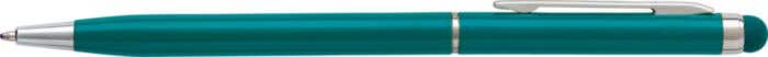 Stylo stylet Soft-touch | Détails métalliques | Mécanisme rotatif