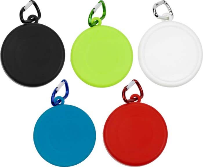 Gobelet de voyage Travelcup | 220 ml | Pliable | Mousqueton