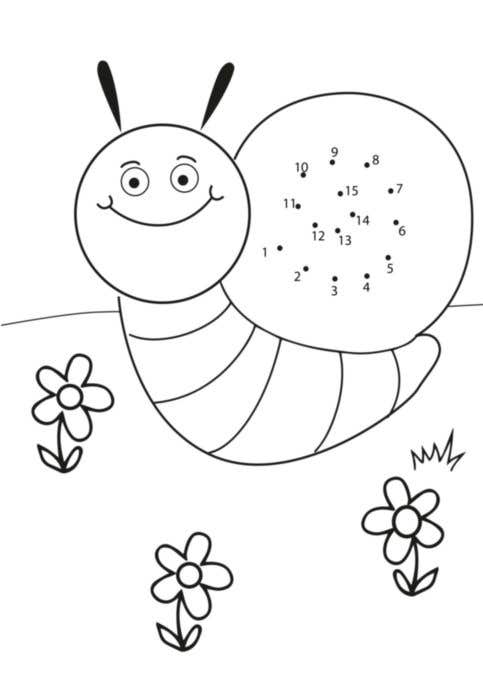 Livre de coloriage Puncto | A5 | 16 pages | Points à relier