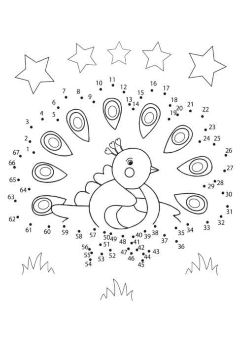 Livre de coloriage Puncto | A5 | 16 pages | Points à relier