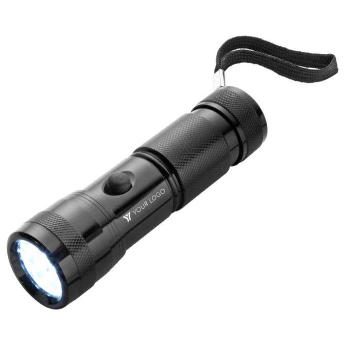 Lampe de poche Luxalight | 14 LED | Métal | Dragonne