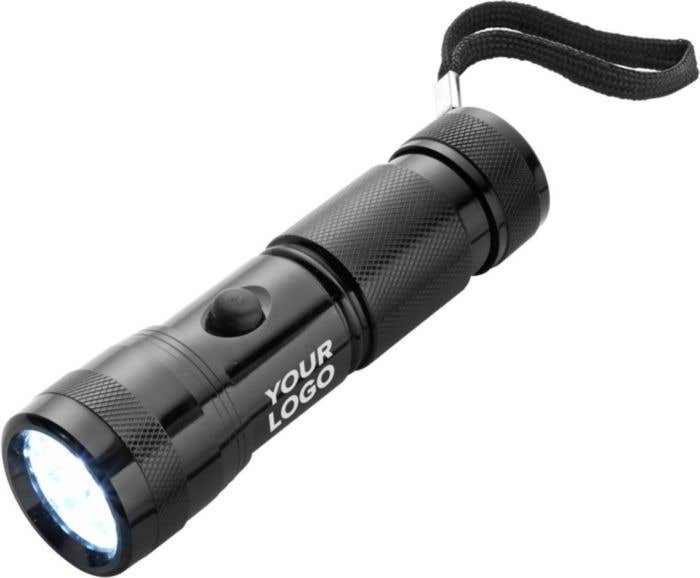 Lampe de poche Luxalight | 14 LED | Métal | Dragonne