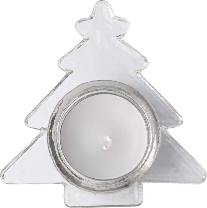 Photophore X-Tree | Verre | Avec bougie chauffe-plat | En emballage cadeau