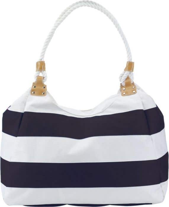 Sac de plage Femiline | 20 L | Anses en corde | Rayé